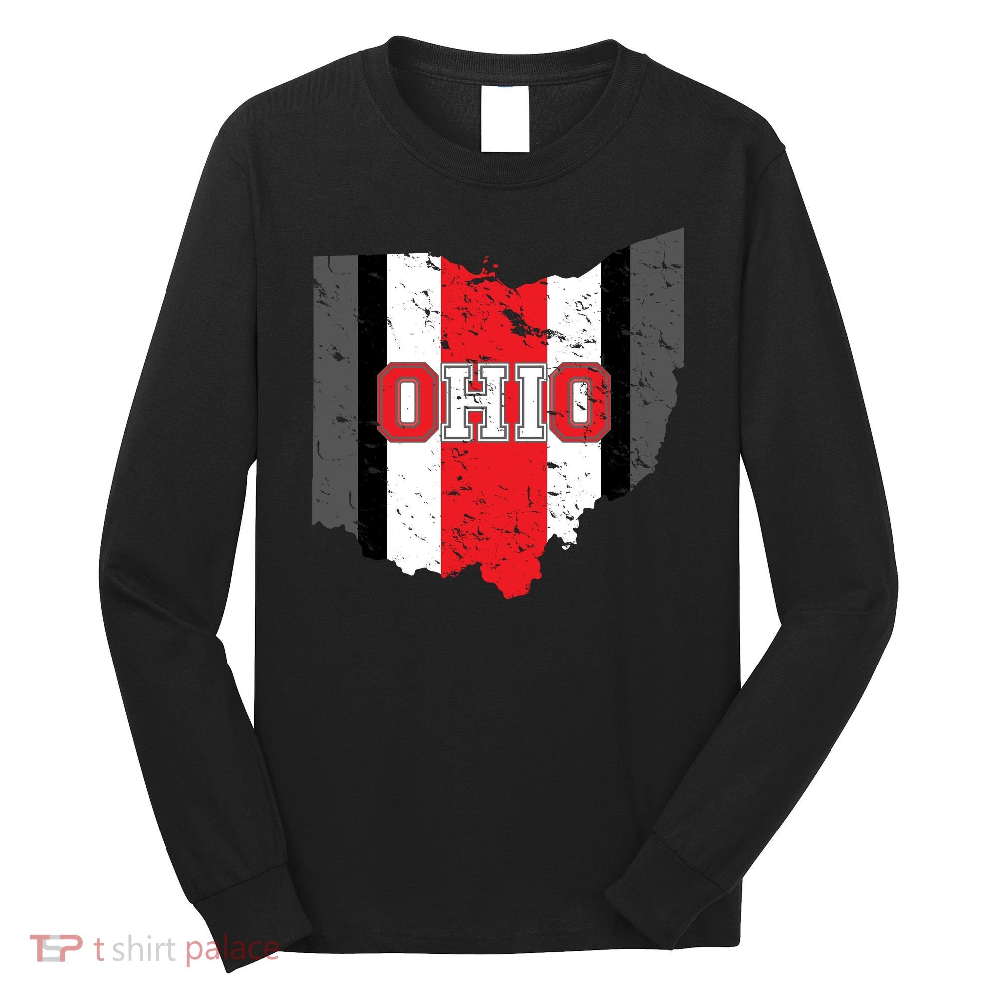 Ohio State Pride Striped Long Sleeve Shirt