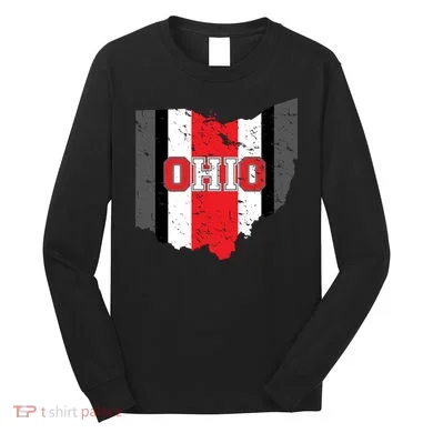 Ohio State Pride Striped Long Sleeve Shirt
