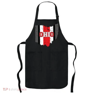 Ohio State Pride Striped Apron