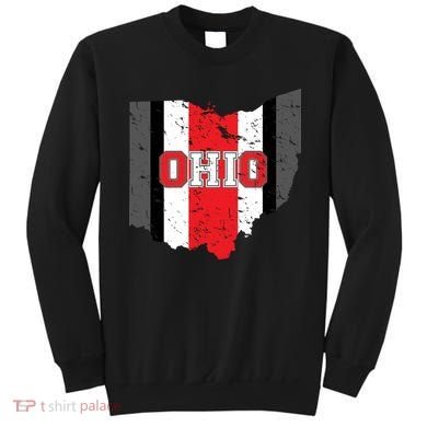 Ohio State Pride Striped Sweatshirt