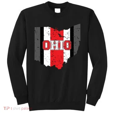 Ohio State Pride Striped Sweatshirt