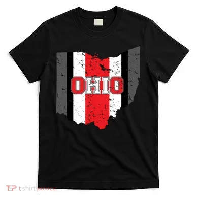 Ohio State Pride Striped T-Shirt