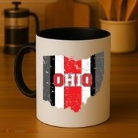 Ohio State Pride Striped Coffee Mug thumb 4