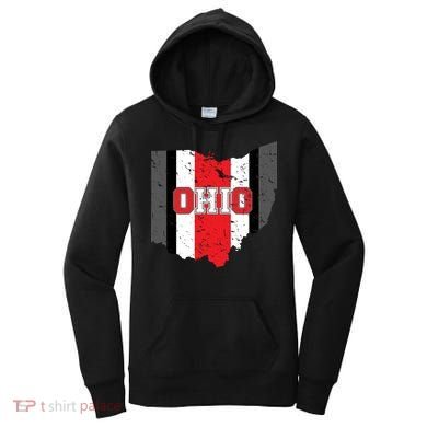 Ohio State Pride Striped Women's Hoodie