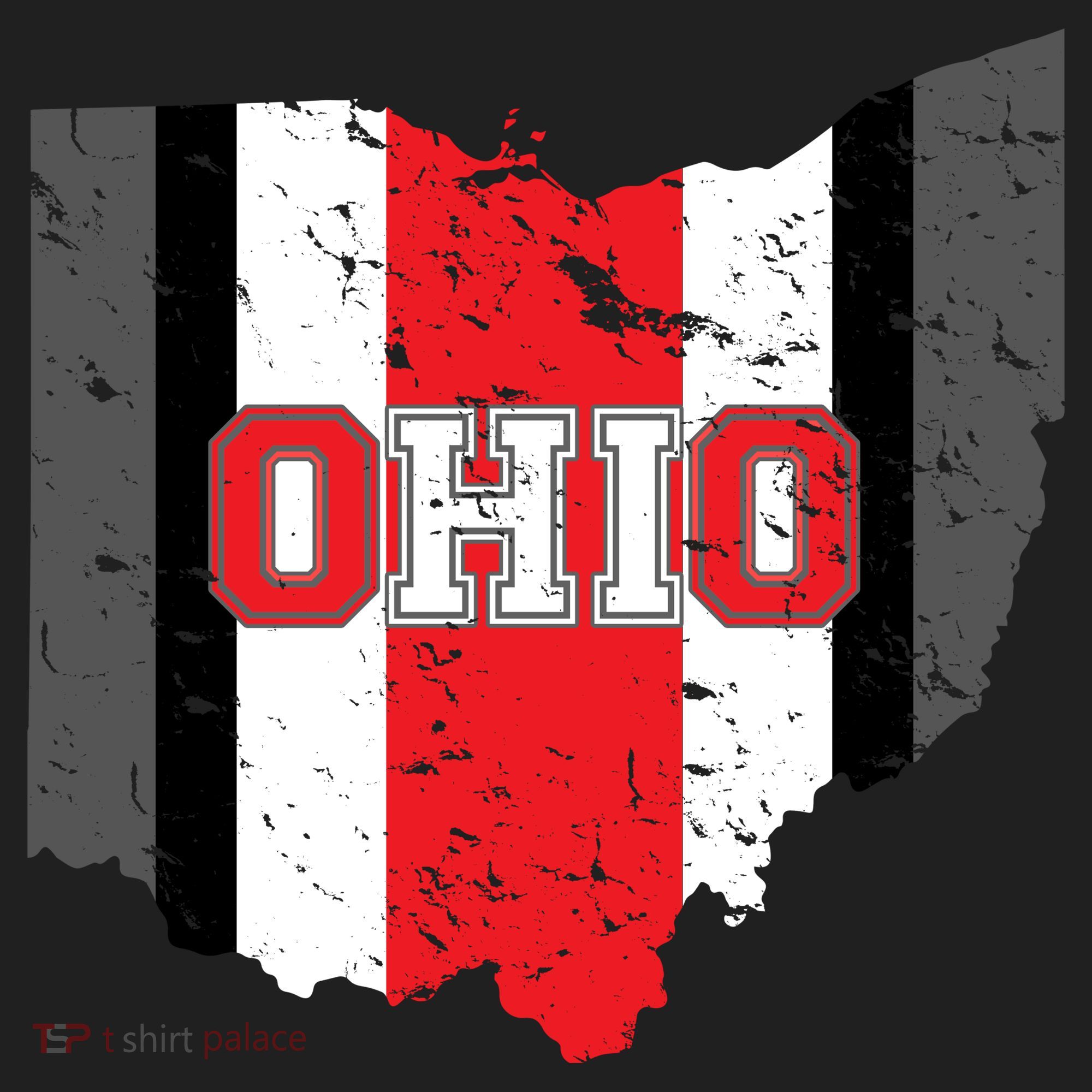 Ohio State Pride Striped Tumbler