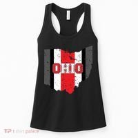 Ohio State Pride Striped Women's Tank Top thumb 0