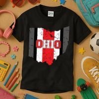 Ohio State Pride Striped Kids T-Shirt thumb 3