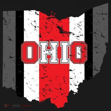 Ohio State Pride Striped Kids T-Shirt