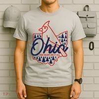 Ohio The Heart Of It All State Bird Cardinal T-Shirt thumb 6