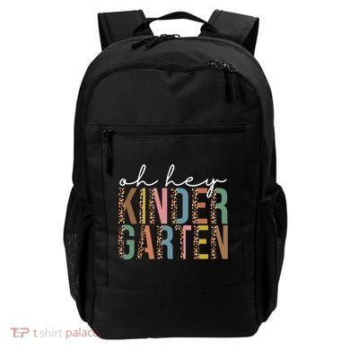 Oh Hey Kindergarten Back To School Backpack