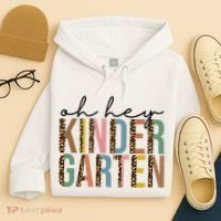 Oh Hey Kindergarten Back To School Hoodie thumb 4
