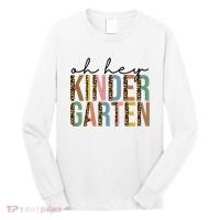 Oh Hey Kindergarten Back To School Long Sleeve Shirt thumb 0