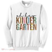 Oh Hey Kindergarten Back To School Sweatshirt thumb 0