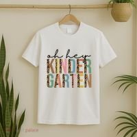 Oh Hey Kindergarten Back To School T-Shirt thumb 2