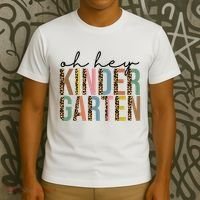 Oh Hey Kindergarten Back To School T-Shirt thumb 3
