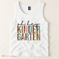 Oh Hey Kindergarten Back To School Tank Top thumb 2