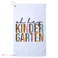 Oh Hey Kindergarten Back To School Golf Towel thumb 0