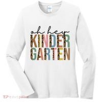 Oh Hey Kindergarten Back To School Women's Long Sleeve Shirt thumb 0