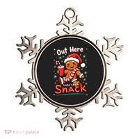 Out Here Looking Like A Snack Christmas Funny Boujee Xmas Ornament thumb 0