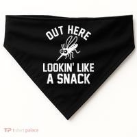 Out Here Lookin Like A Snack USA-Made Doggie Bandana thumb 0
