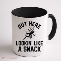 Out Here Lookin Like A Snack Coffee Mug thumb 1