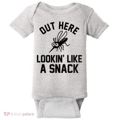 Out Here Lookin Like A Snack Baby Bodysuit