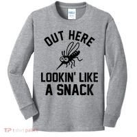 Out Here Lookin Like A Snack Kids Long Sleeve Shirt thumb 0