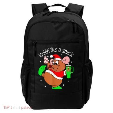 Out Here Looking Like A Snack Funny Mouse Christmas Backpack