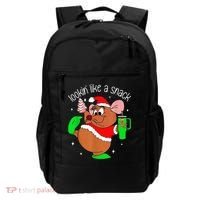 Out Here Looking Like A Snack Funny Mouse Christmas Backpack thumb 0