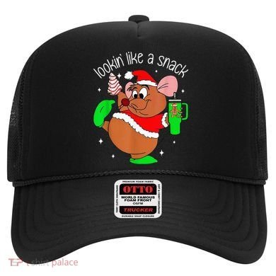 Out Here Looking Like A Snack Funny Mouse Christmas Hat