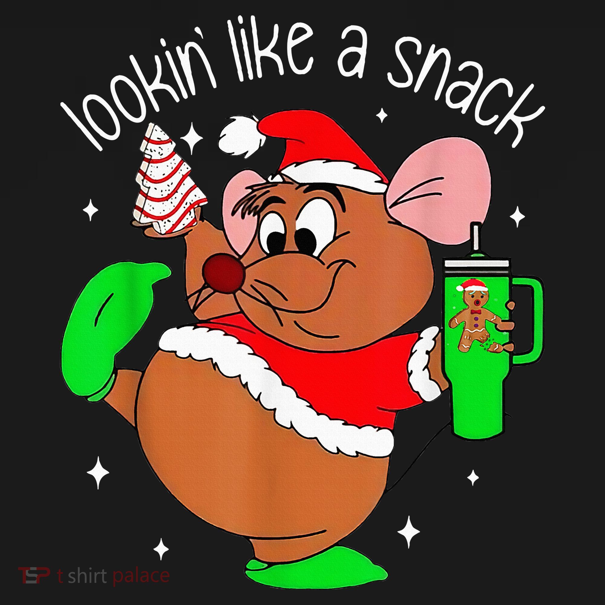 Out Here Looking Like A Snack Funny Mouse Christmas Toddler Hoodie