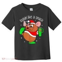 Out Here Looking Like A Snack Funny Mouse Christmas Toddler T-Shirt thumb 0