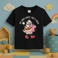 Out Here Lookin Like A Snack Christmas Funny Toddler T-Shirt thumb 3