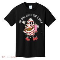 Out Here Lookin Like A Snack Christmas Funny Kids T-Shirt thumb 0