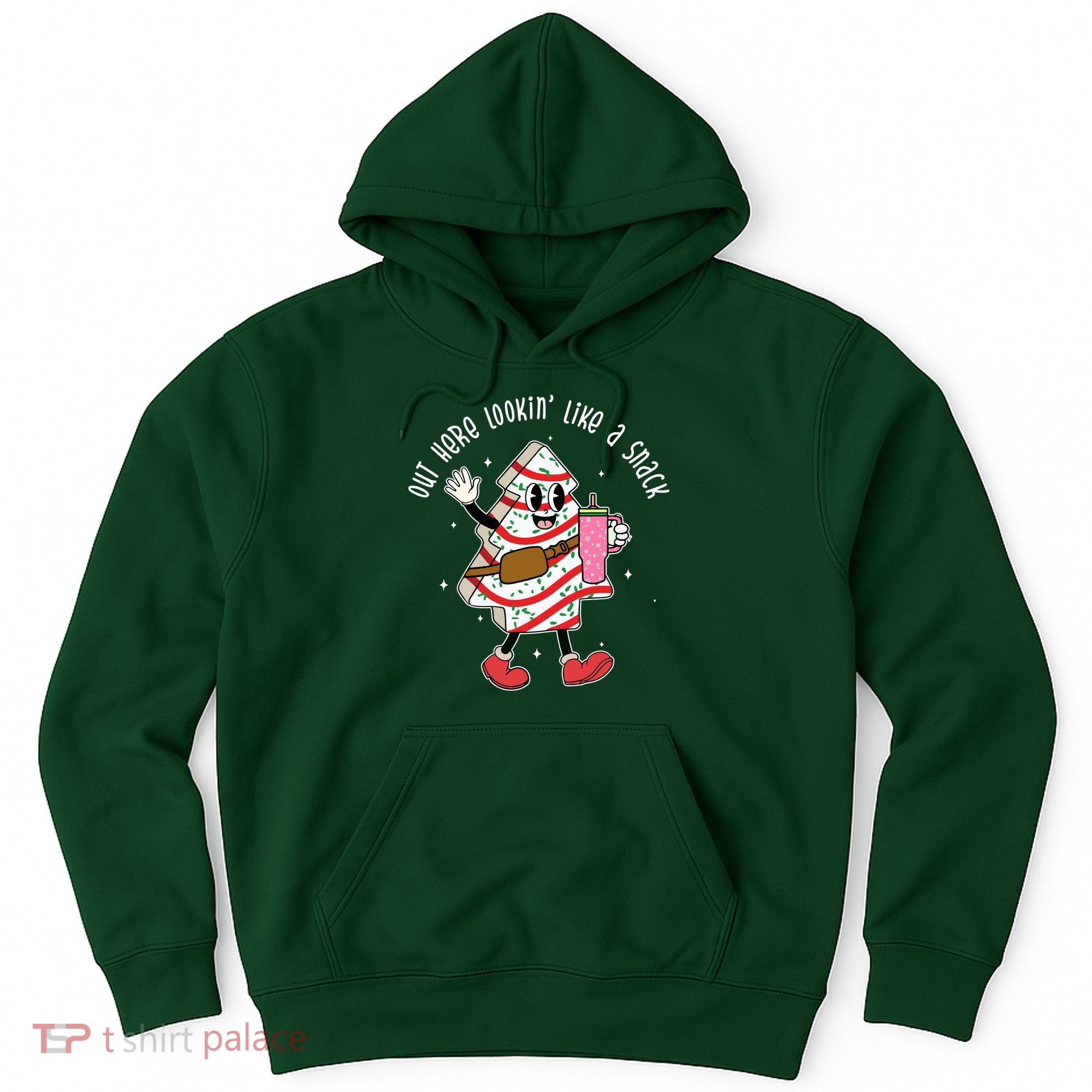 Out Here Lookin Like A Snack Christmas Funny Hoodie