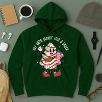Out Here Lookin Like A Snack Christmas Funny Hoodie thumb 3