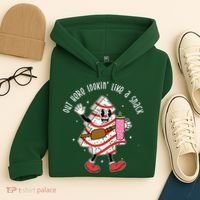 Out Here Lookin Like A Snack Christmas Funny Hoodie thumb 4