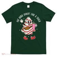 Out Here Lookin Like A Snack Christmas Funny T-Shirt thumb 0
