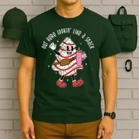 Out Here Lookin Like A Snack Christmas Funny T-Shirt thumb 6