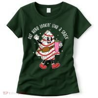 Out Here Lookin Like A Snack Christmas Funny Women's T-Shirt thumb 0