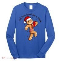 Out Here Lookin Like A Snack Boojee Gingerbread Christmas Funny Gift Long Sleeve Shirt thumb 0