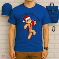 Out Here Lookin Like A Snack Boojee Gingerbread Christmas Funny Gift T-Shirt thumb 6
