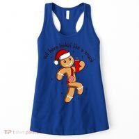 Out Here Lookin Like A Snack Boojee Gingerbread Christmas Funny Gift Women's Tank Top thumb 0