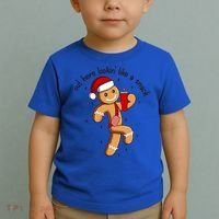 Out Here Lookin Like A Snack Boojee Gingerbread Christmas Funny Gift Toddler T-Shirt thumb 2