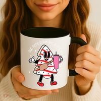 Out Here Looking Like A Snack Cute Boo Jee Xmas Trees Cakes Coffee Mug thumb 3