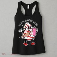 Out Here Looking Like A Snack Cute Boo Jee Xmas Trees Cakes Women's Tank Top thumb 3
