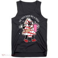 Out Here Looking Like A Snack Cute Boo Jee Xmas Trees Cakes Tank Top thumb 0