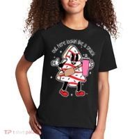 Out Here Looking Like A Snack Cute Boo Jee Xmas Trees Cakes Kids T-Shirt thumb 2
