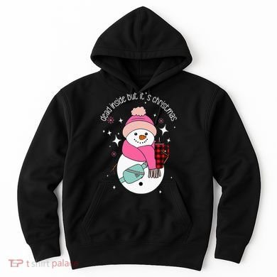 Out Here Looking Like A Snack Cute Boo Jee Xmas Snowman Hoodie
