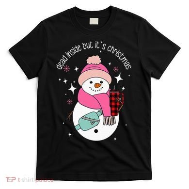 Out Here Looking Like A Snack Cute Boo Jee Xmas Snowman T-Shirt